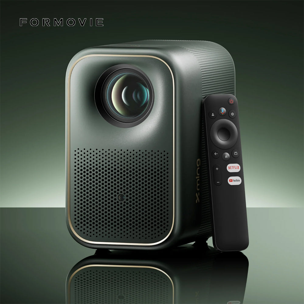 Formovie Xming Page One Projector WiFi Bluetooth Dolby,Google TV, Netflix, YouTube etc