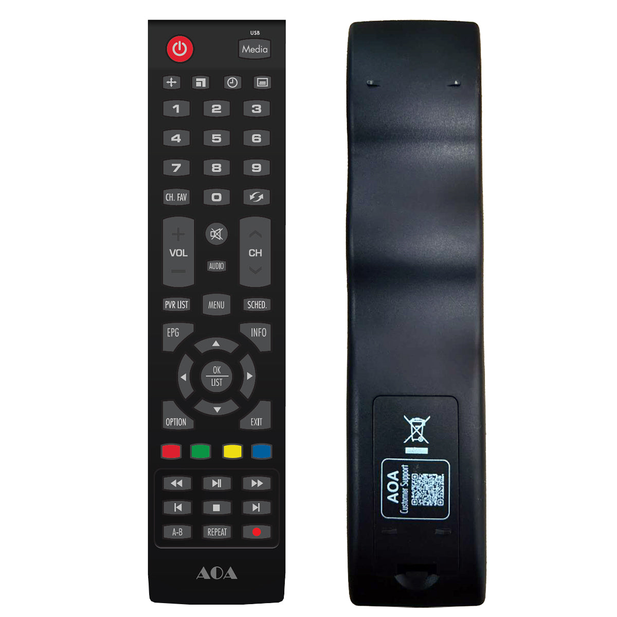 AOA HDB860 REMOTE CONTROL Compatible with TEAC TRC5000 HDB860 HDR2250T