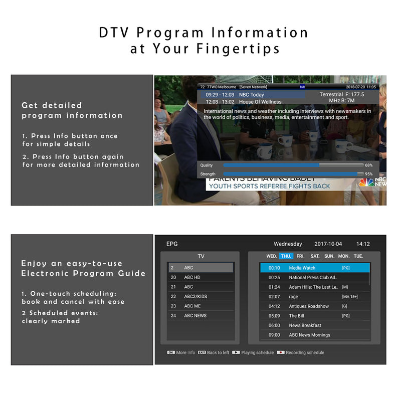 AOA STB100U 4K UHD DVB-T2 Android 10 Smart Box