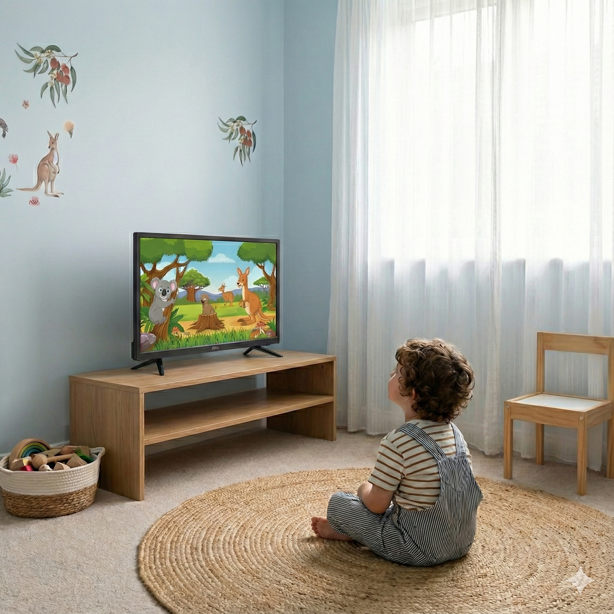 AOA 24inch ELED WebOS Smart FHD TV DVB-T2 BT WIFI 2.4G/5G