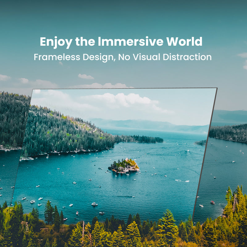 Konka Bezelless 55 inch UHD Android DVB-T2 TV with HBBTV, Youtube, Netflix etc