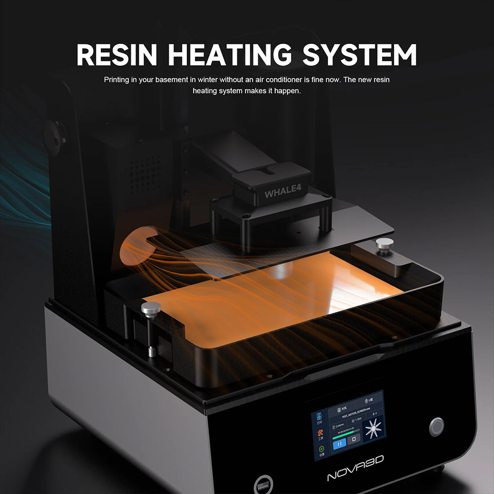 NOVA3D Whale4 SLA Printer COB Backlight Heating Air Purification Syestem