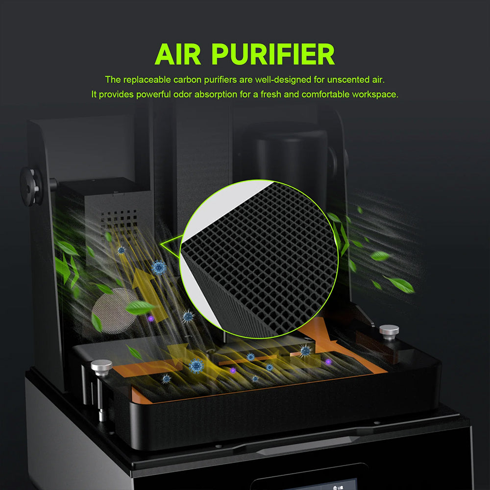 NOVA3D Whale4 SLA Printer COB Backlight Heating Air Purification Syestem