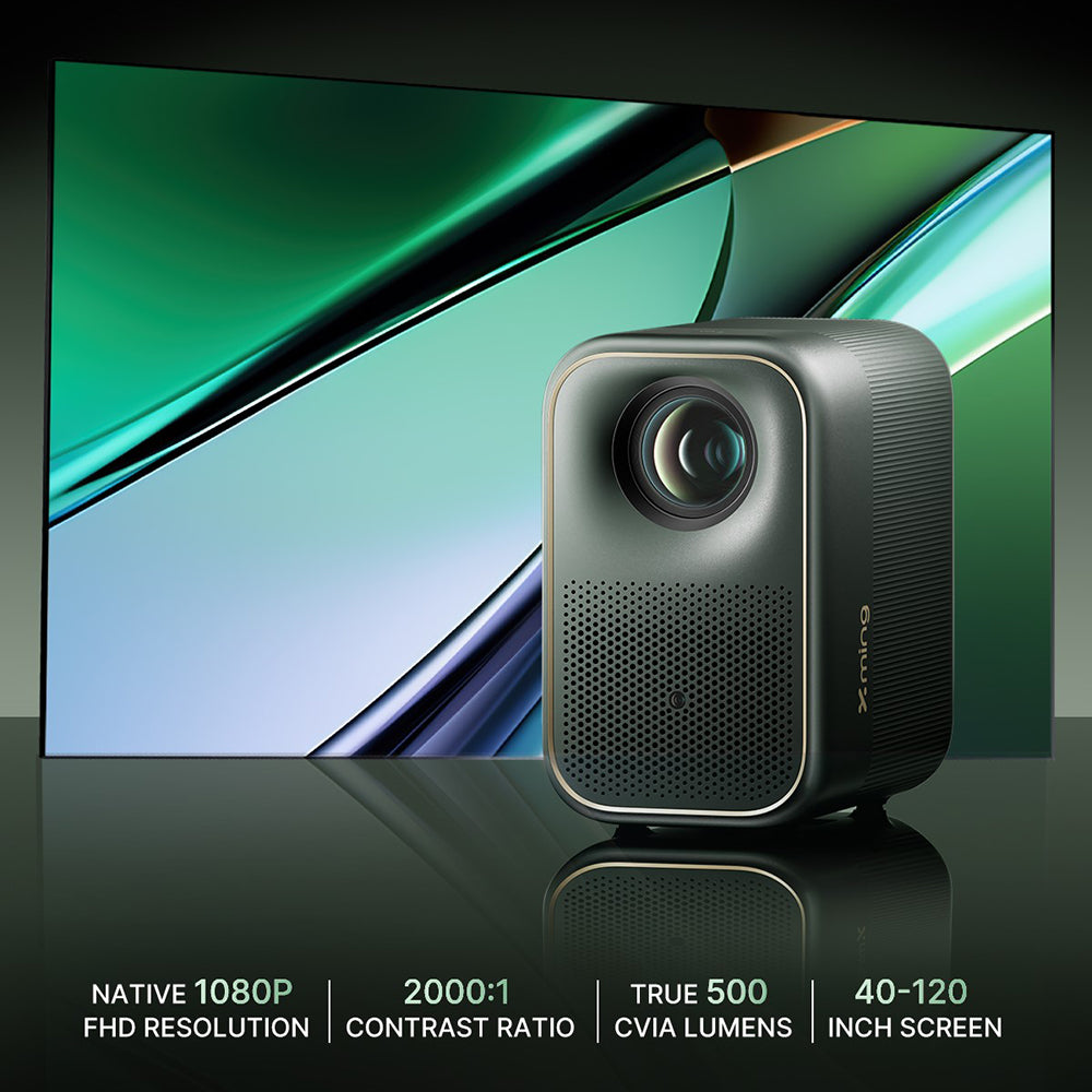 Formovie Xming Page One Projector WiFi Bluetooth Dolby,Google TV, Netflix, YouTube etc