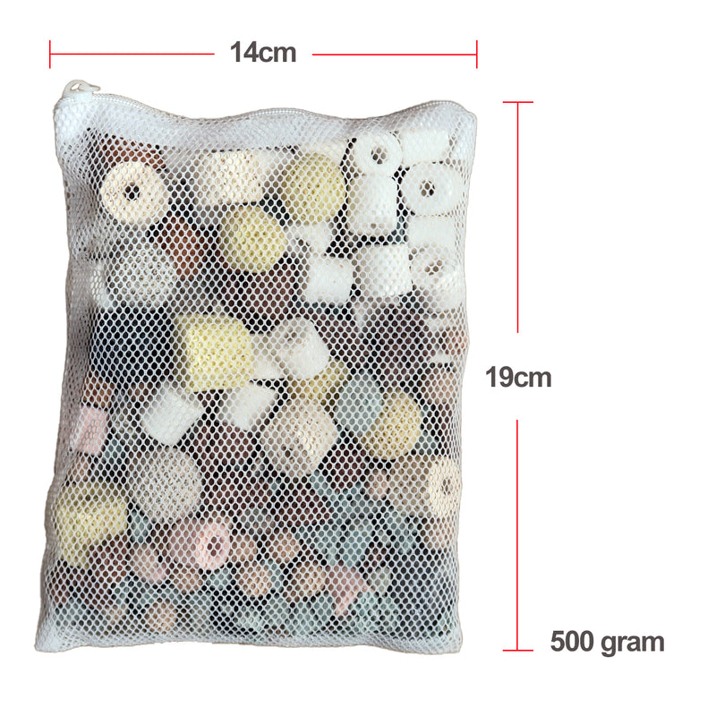 12in1 Ceramic Bio Ball Filter Media Biological Rings for Aquarium Fish Tank Pond