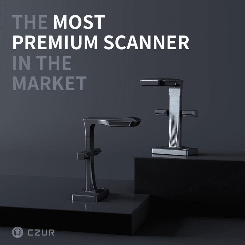 CZUR ET18 Pro Cloud Professional Scanner 2nd Gen Auto-Flatten & Deskew Tech 18MP