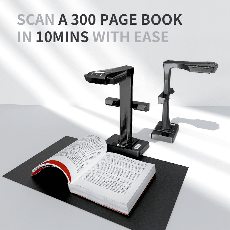 CZUR ET18 Pro Cloud Professional Scanner 2nd Gen Auto-Flatten & Deskew Tech 18MP