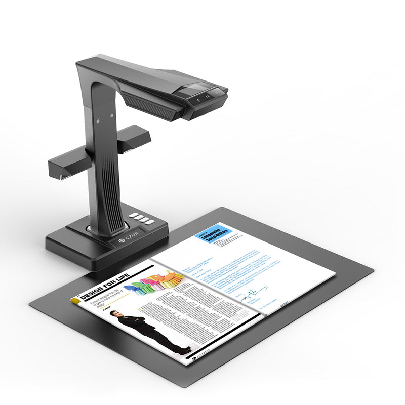 CZUR ET18 Pro Cloud Professional Scanner 2nd Gen Auto-Flatten & Deskew Tech 18MP