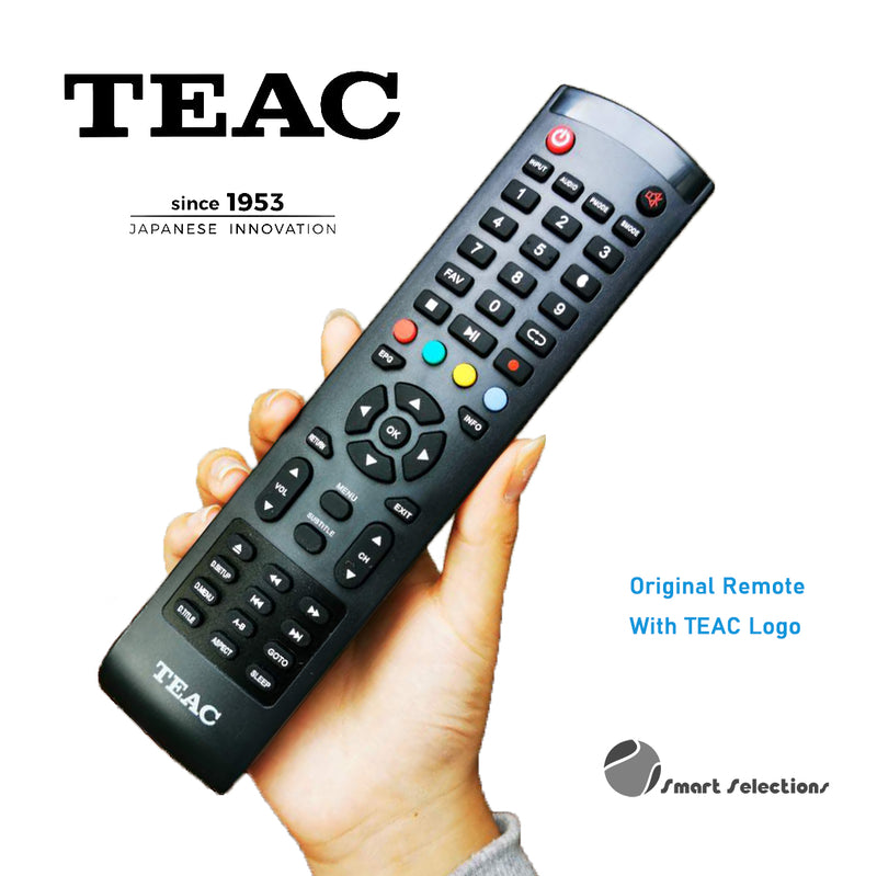 TEAC TV DVD COMBO Original Remote Control TRC1000 240602000542 GD3 A1 A317 A118 SERIES
